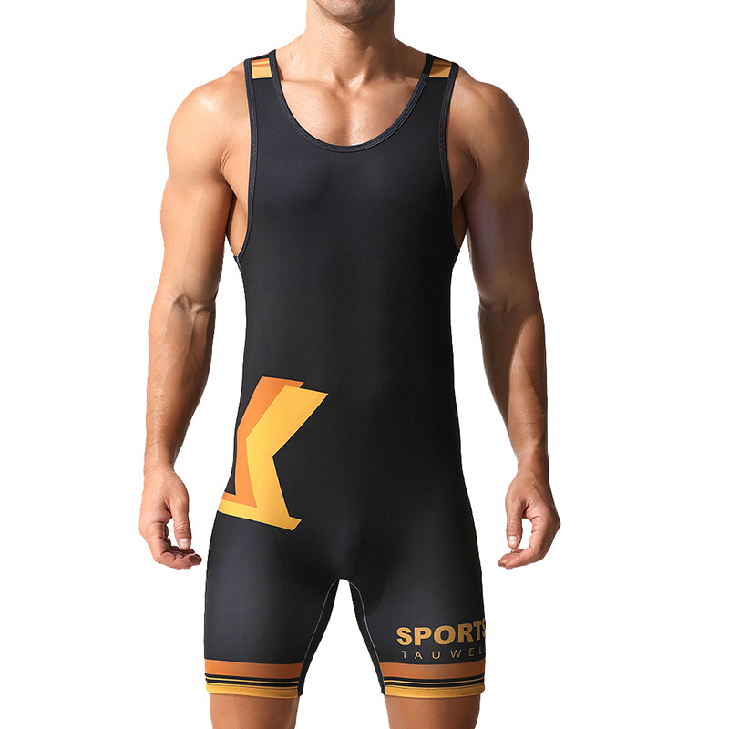 Cycling Gear Man - TAUWELL Men Athletic Singlet Sublimation Printed