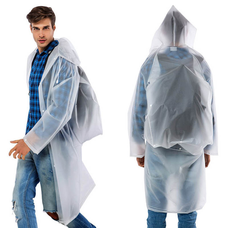 New Reusable Transparent EVA L - огляд і ціна Cycling Gear Rain