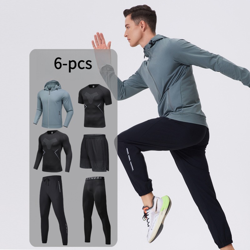 Men's 6-Piece Sportswear Set w - огляд і ціна Cycling Gear Man