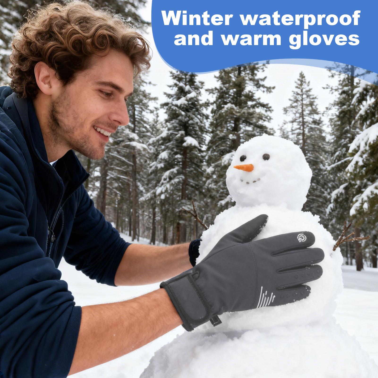 Warm Gloves Windproof Touchscr - огляд і ціна Cycling Gear Cold Weather