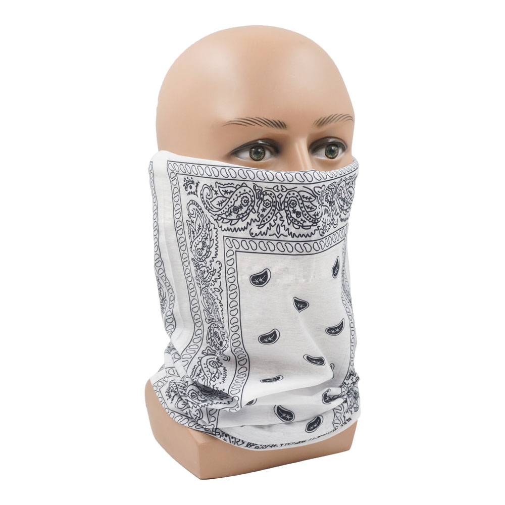 White Paisley Neck Gater Tube  - огляд і ціна Cycling Gear Women