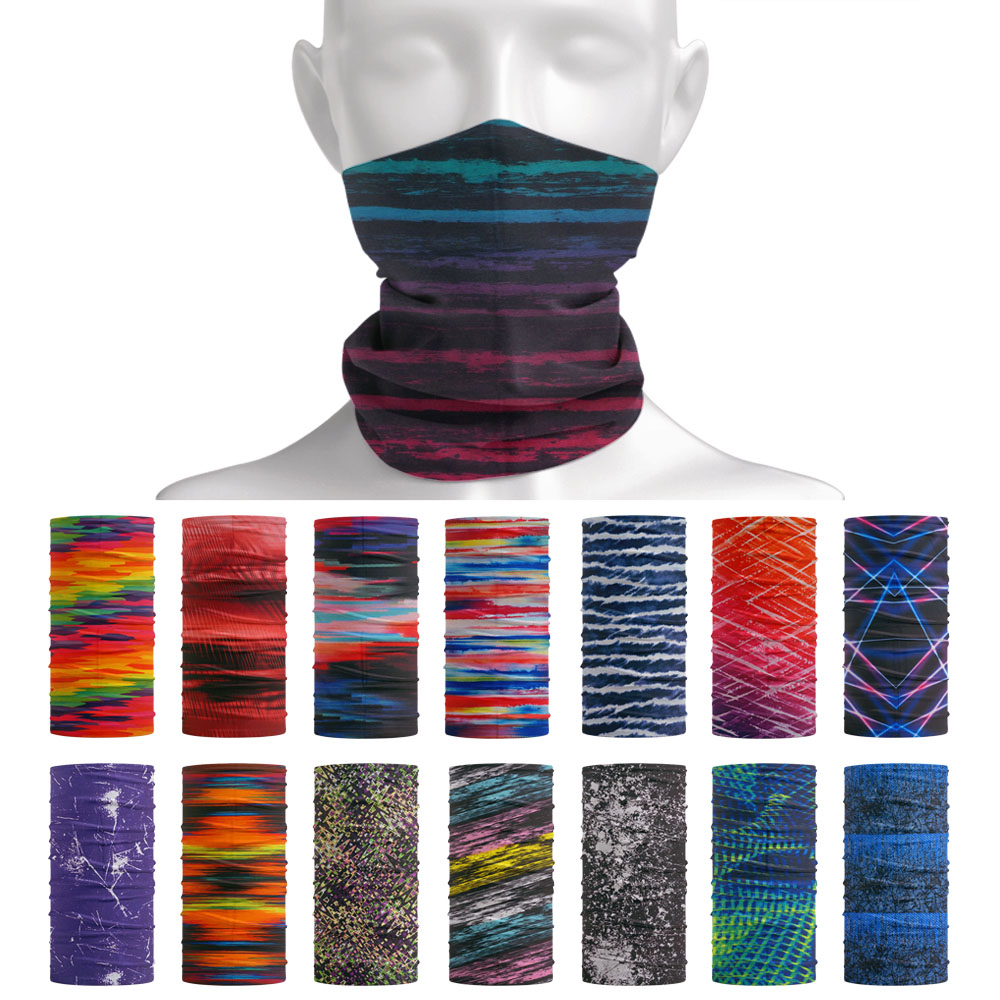 Tie-Dye Stripes Pattern Neckch - огляд і ціна Cycling Gear Women