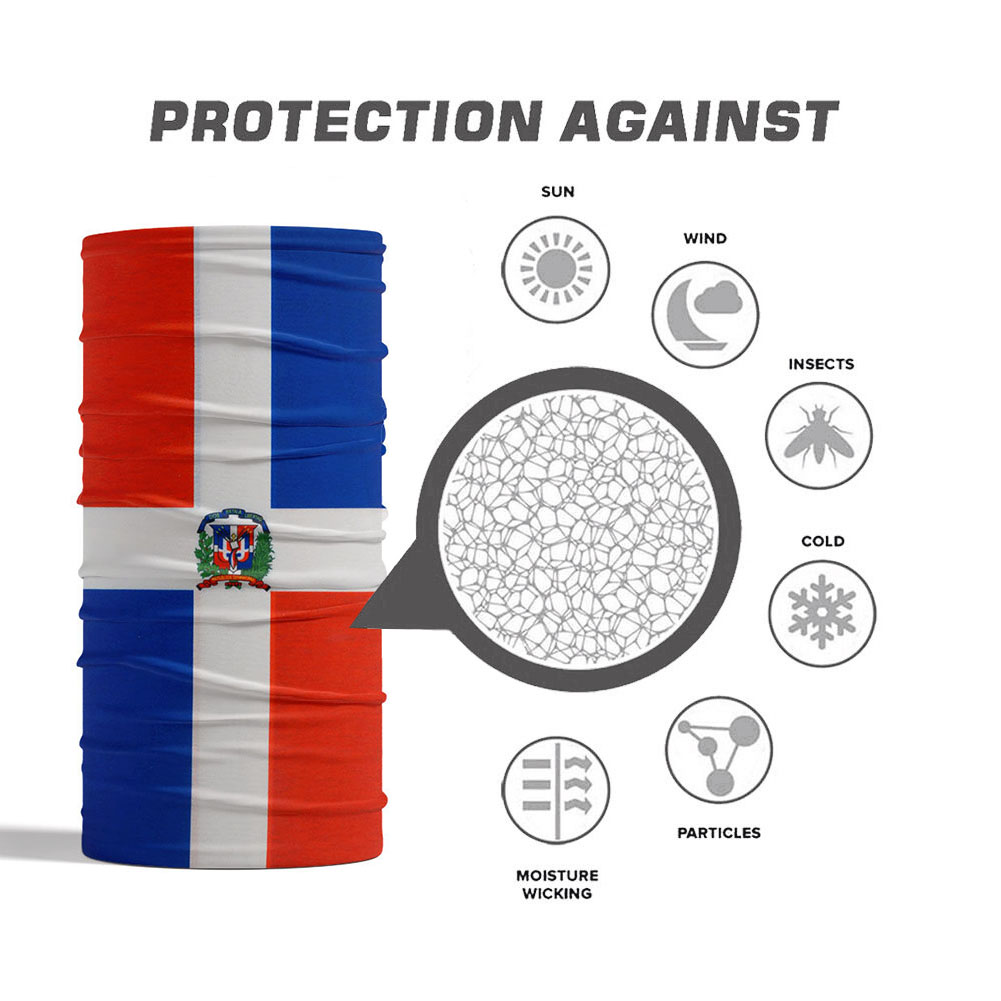 Dominica National Flag Bandana - огляд і ціна Cycling Gear Women
