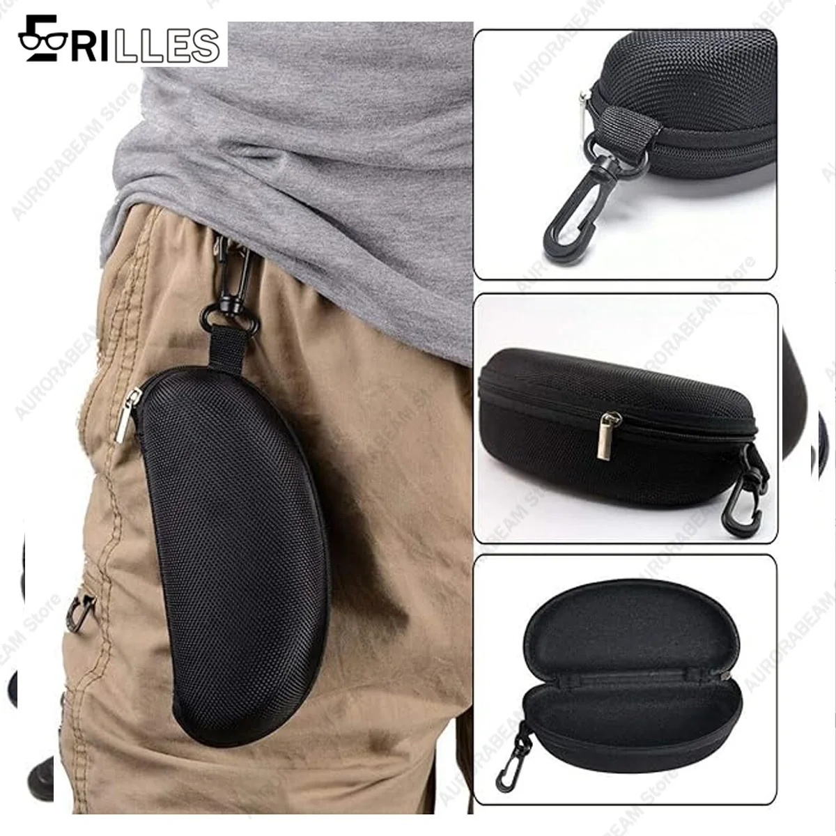 Portable Sunglasses Travel Cas - огляд і ціна Cycling Gear Material