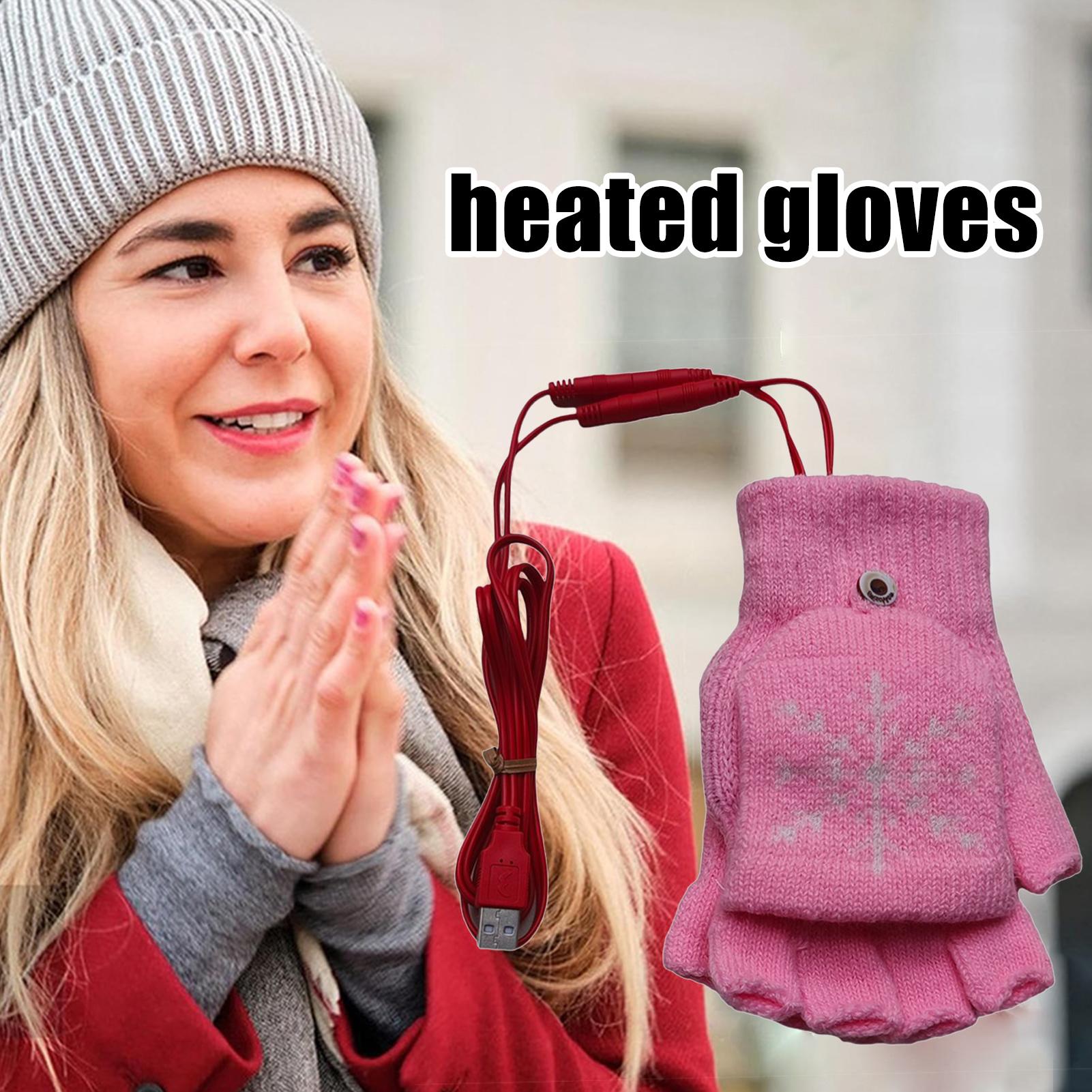 Heated Gloves Fingerless USB H - огляд і ціна Cycling Gear Cold Weather