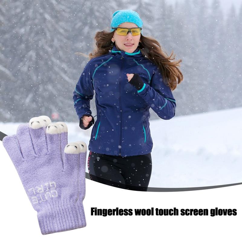 Warm Gloves For Women Elastic  - огляд і ціна Cycling Gear Cold Weather