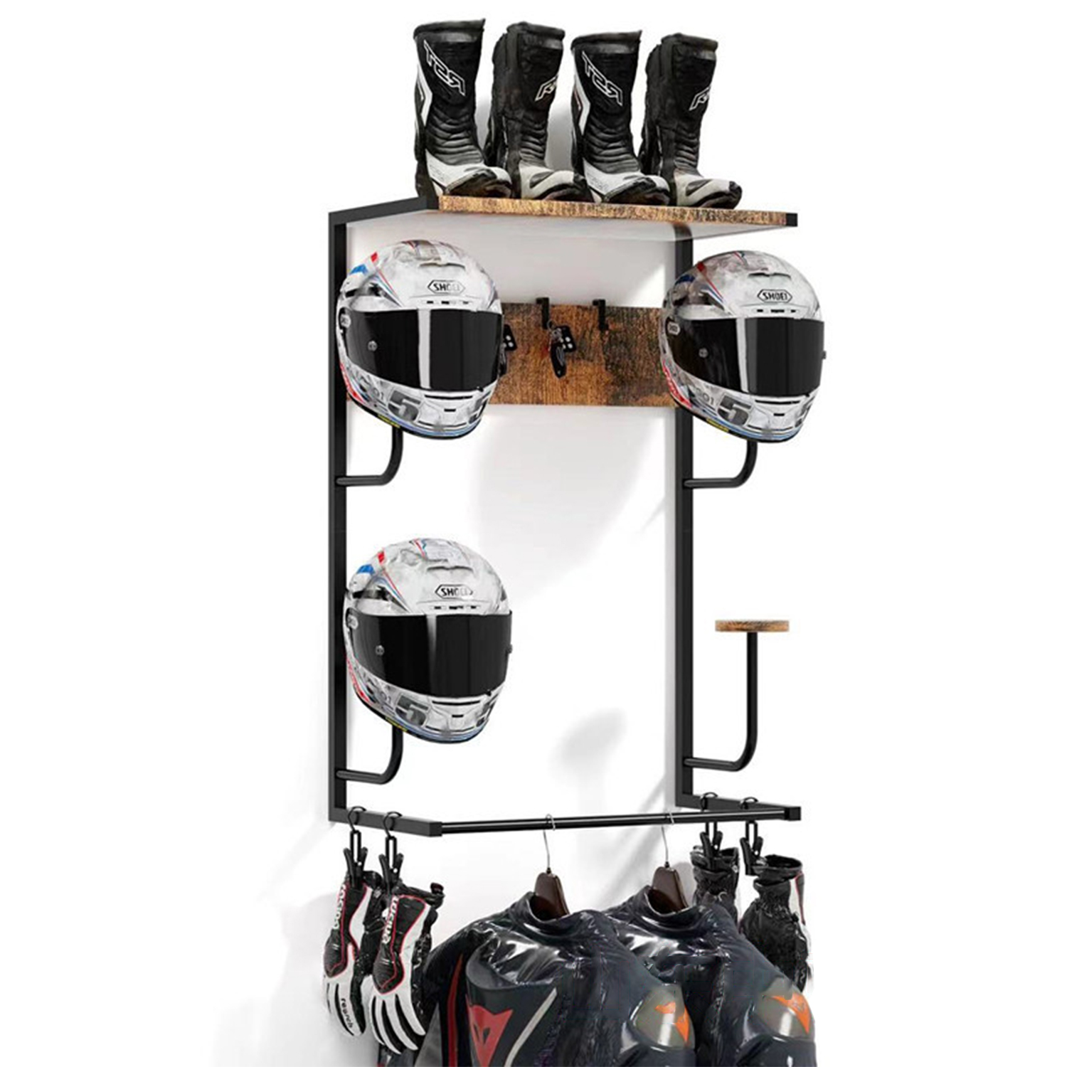 Motorcycle Helmet Holder, Wall - огляд і ціна Cycling Gear Organiser