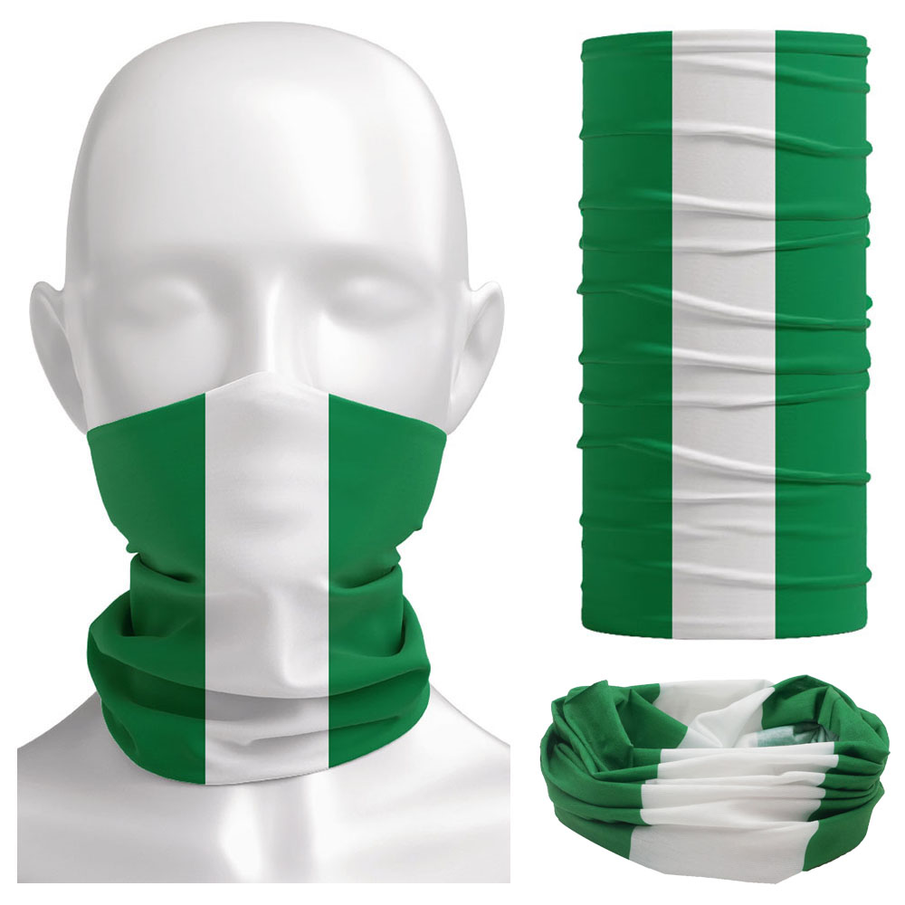 Nigeria Flag Bandanna Women Ne - огляд і ціна Cycling Gear Women
