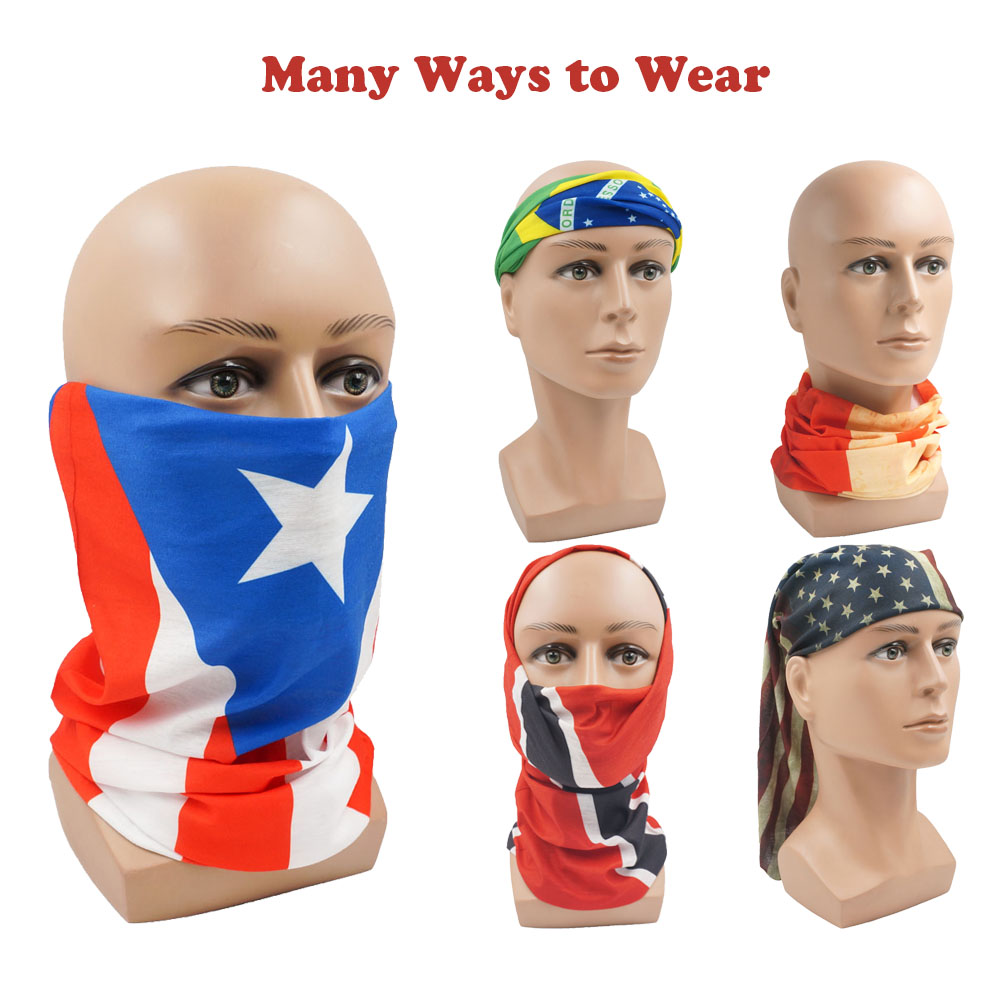 Nigeria Flag Bandanna Women Ne - огляд і ціна Cycling Gear Women
