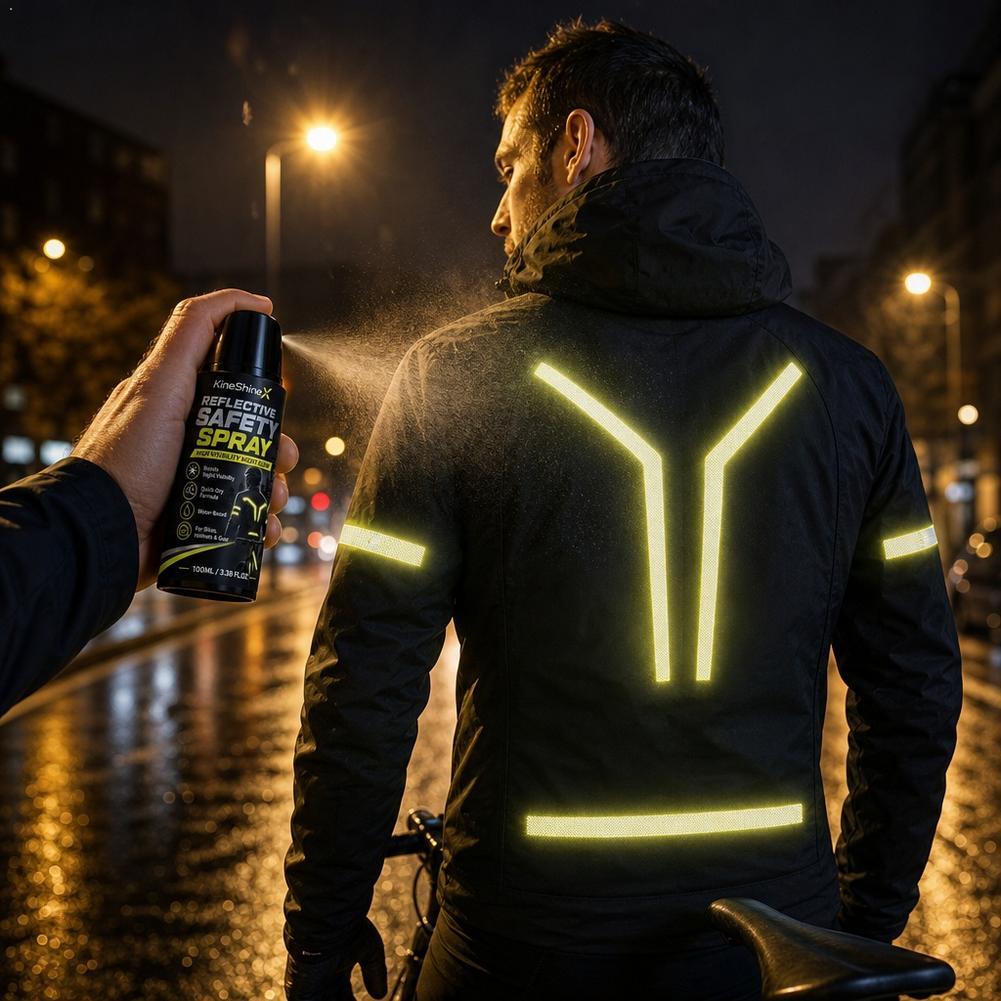 Night Reflective Safety Spray  - огляд і ціна Cycling Gear For Commuting