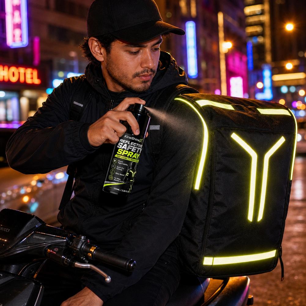 Night Reflective Safety Spray  - огляд і ціна Cycling Gear For Commuting